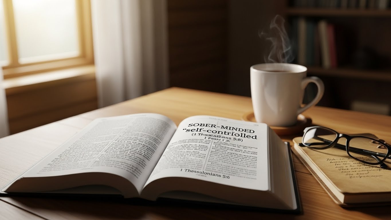 Detailed Explanation of Sober-Minded Meaning in Bible