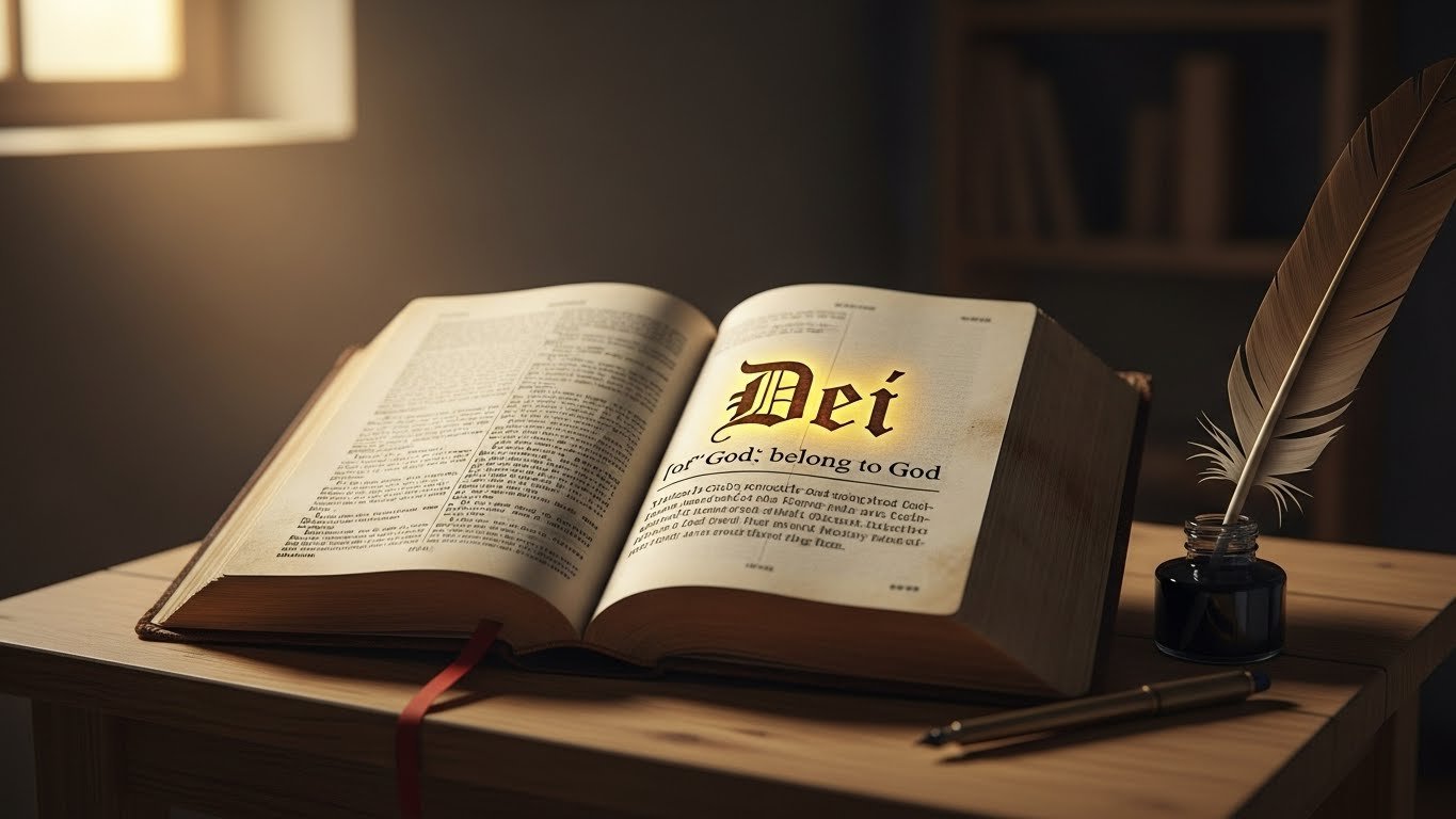 Is “Dei” Directly Found in the Bible