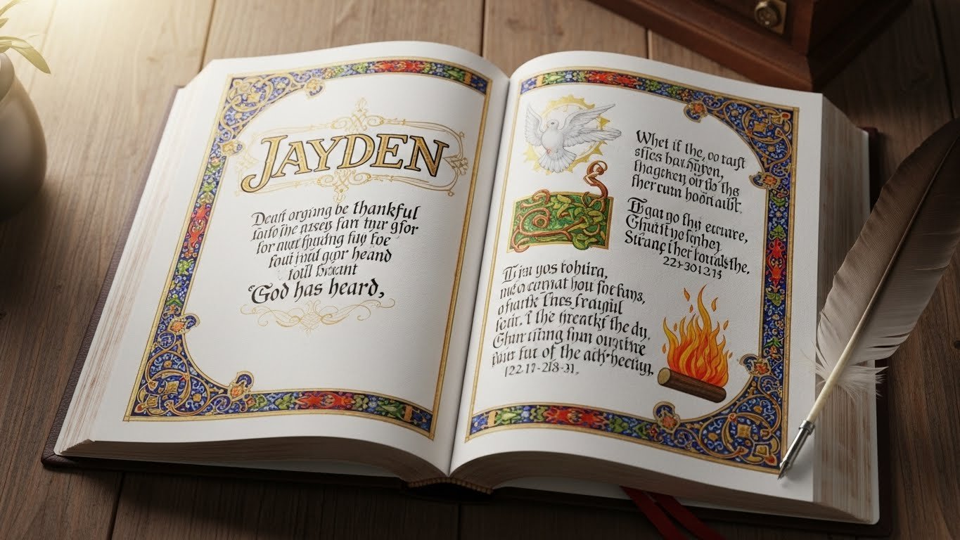 Is the Name Jayden Found in the Bible (Clear Answer)