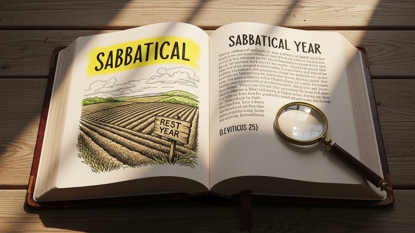 Literal Meaning of Sabbatical in the Bible