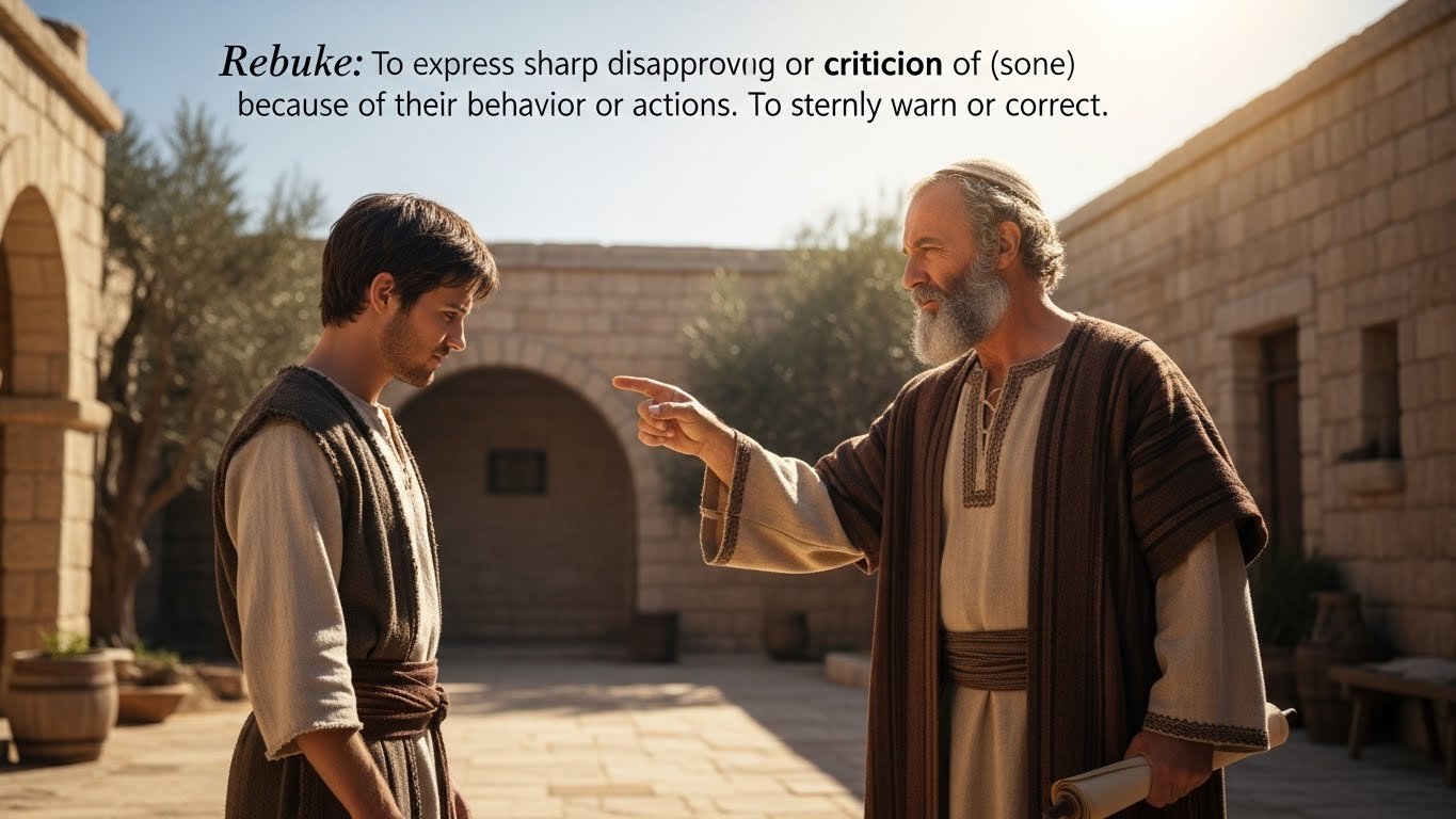 What Does Rebuke Mean in the Bible