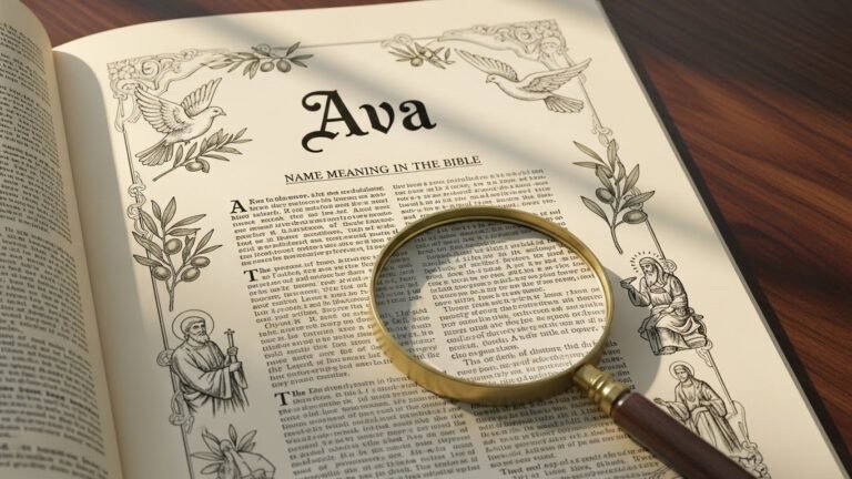 ava name meaning in bible