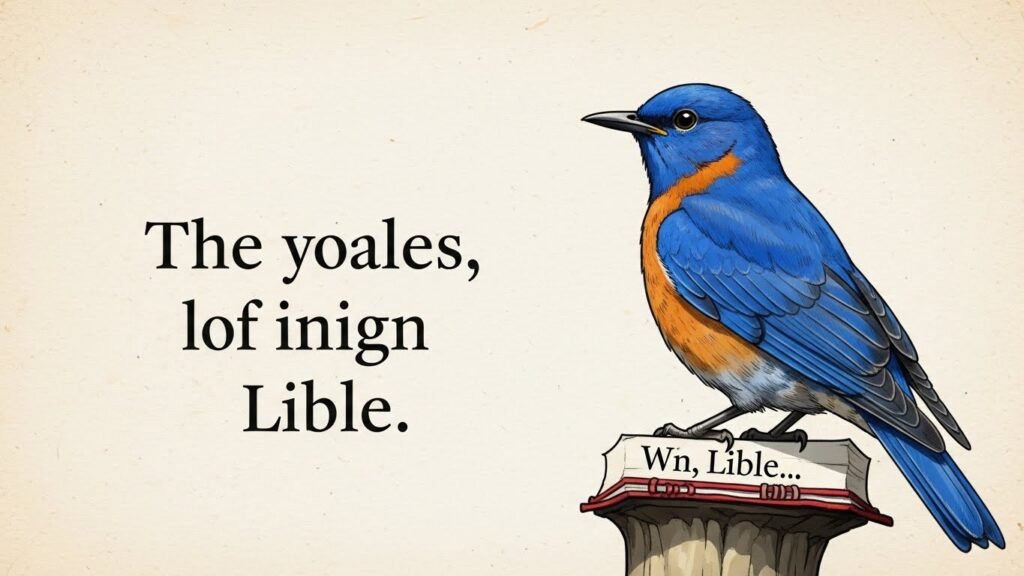bluebird meaning in bible