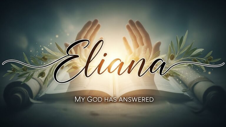 eliana meaning in bible