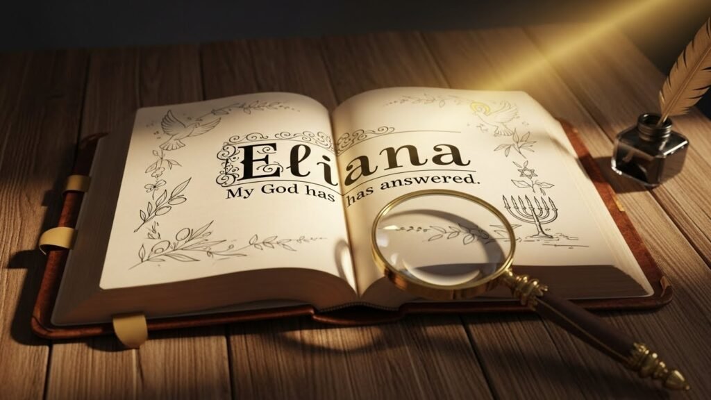 eliana name meaning in bible