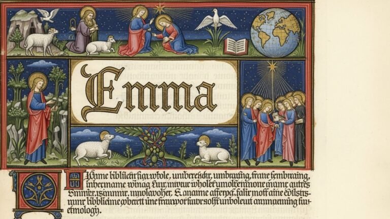 emma meaning in bible
