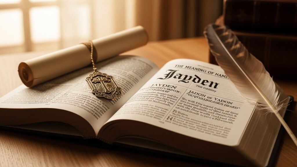jayden meaning in bible