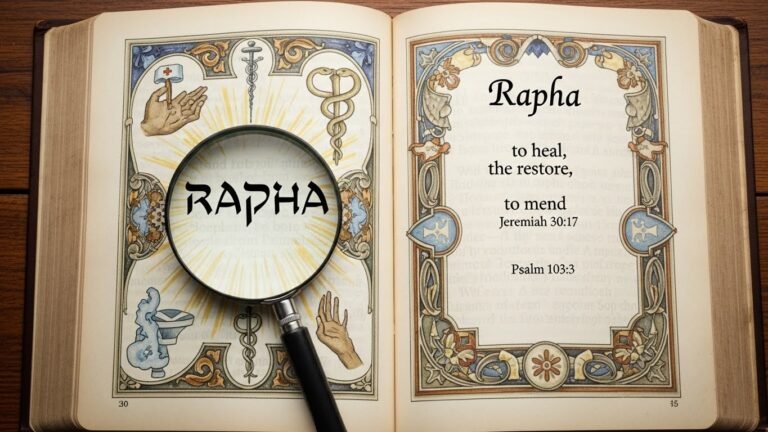 rapha meaning in bible