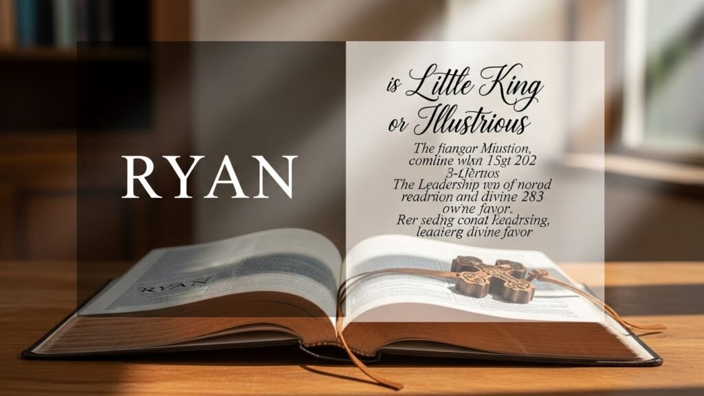 ryan name meaning in bible