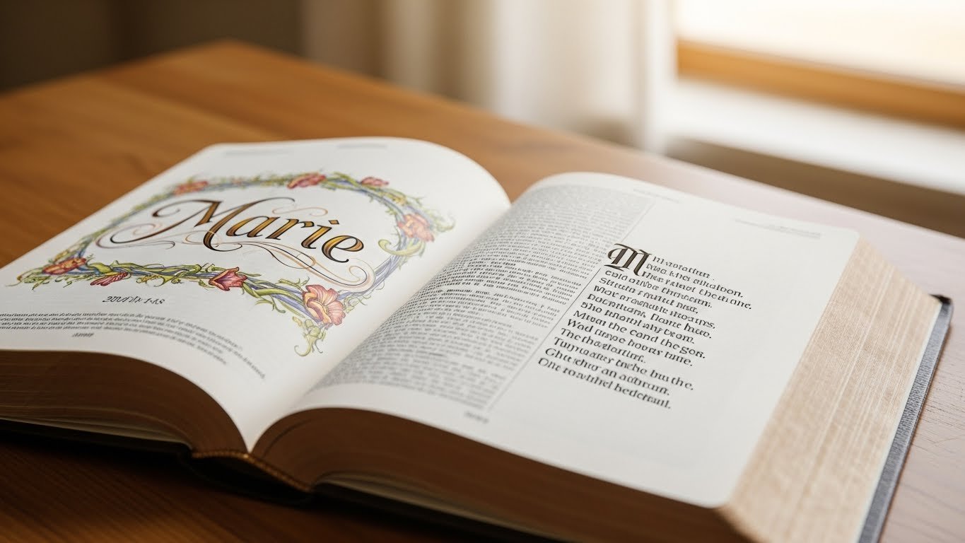 Detailed Explanation of Marie Name Meaning in Bible