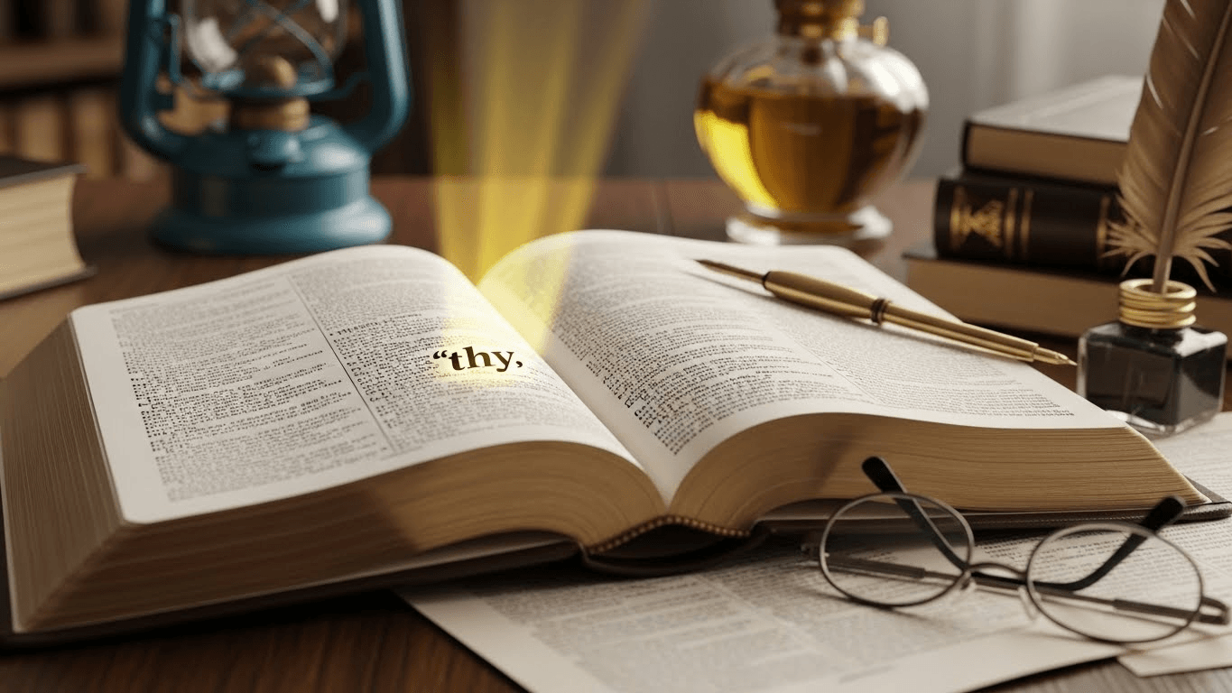 What Does Thy Mean in the Bible – Simple Definition