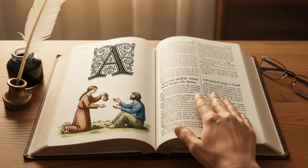 alms meaning in bible