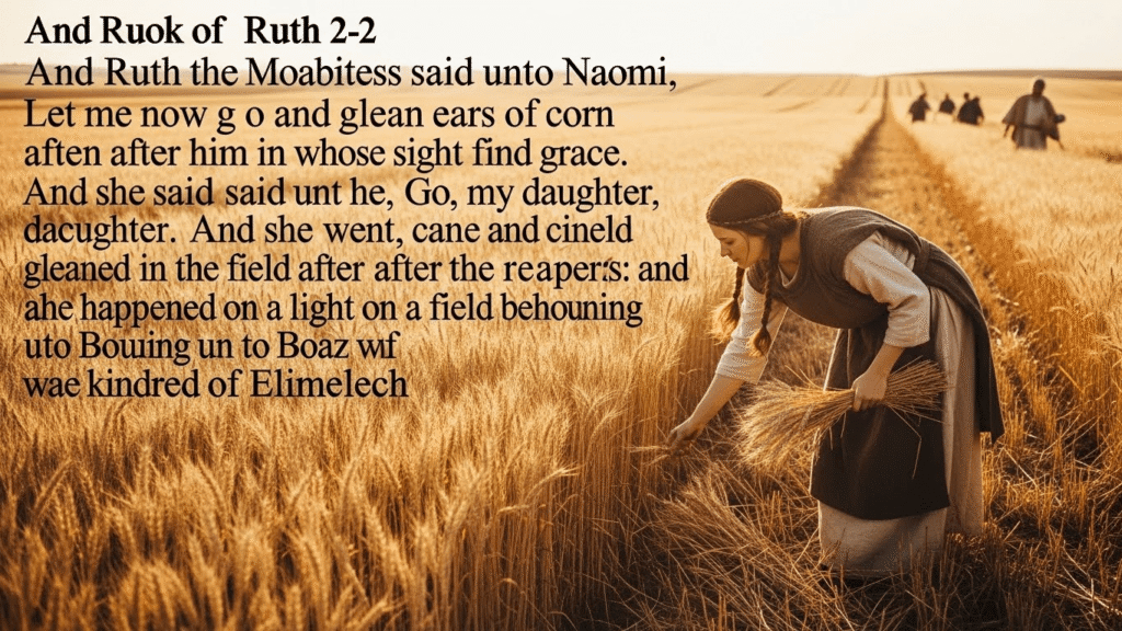 glean meaning in bible