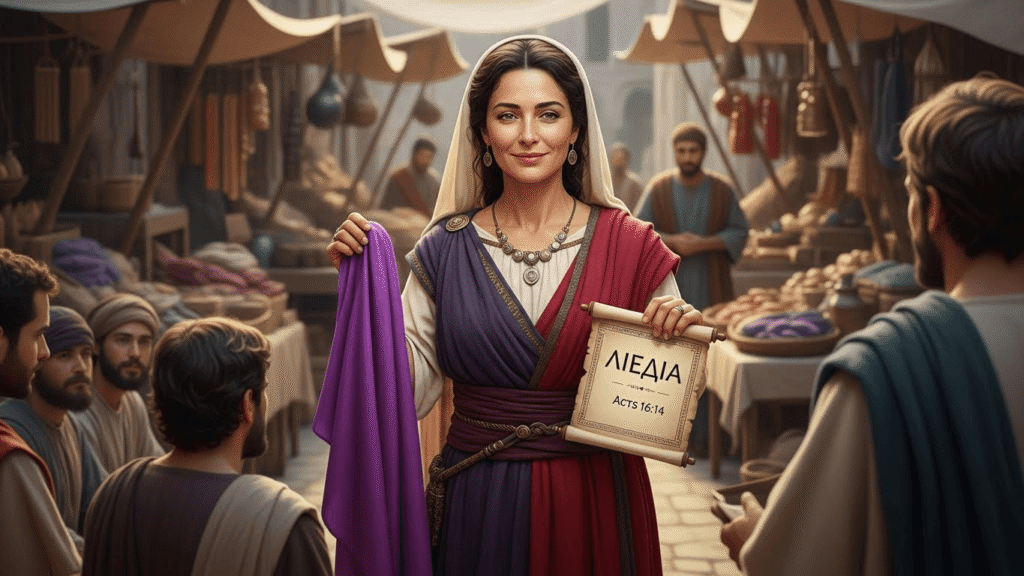 lydia meaning in bible