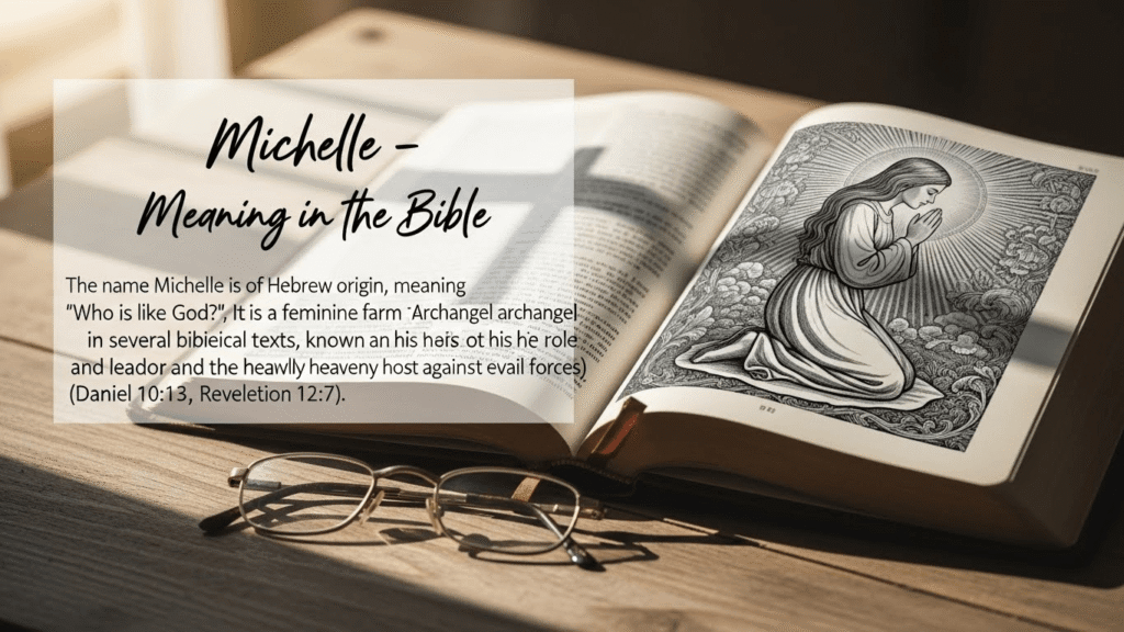 michelle meaning in bible