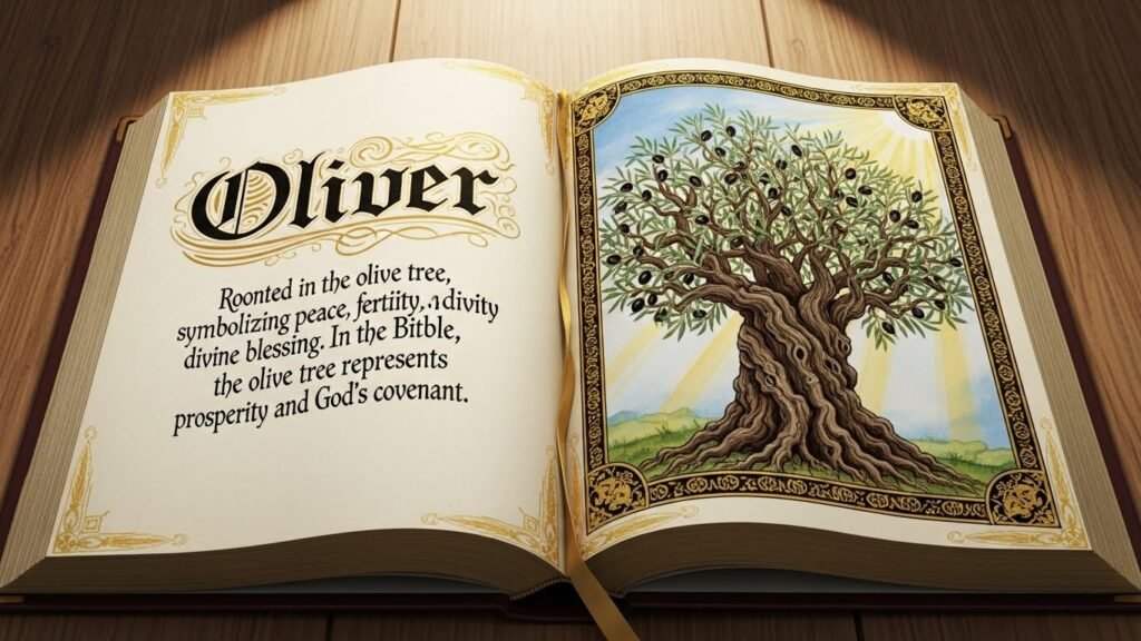 oliver name meaning in bible