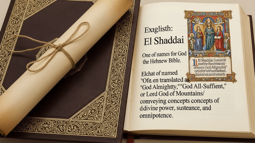 shaddai meaning in bible