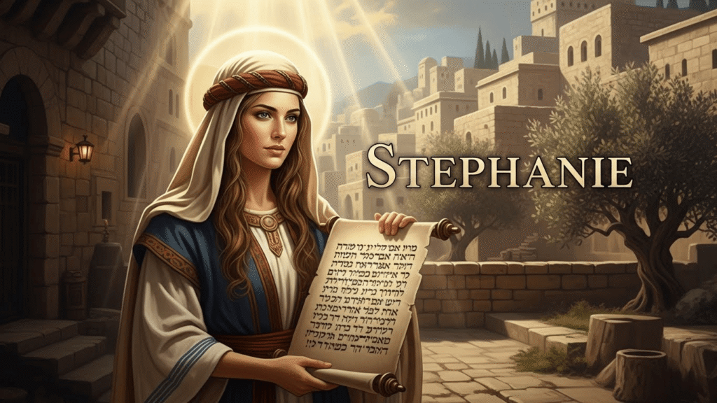 stephanie meaning in bible