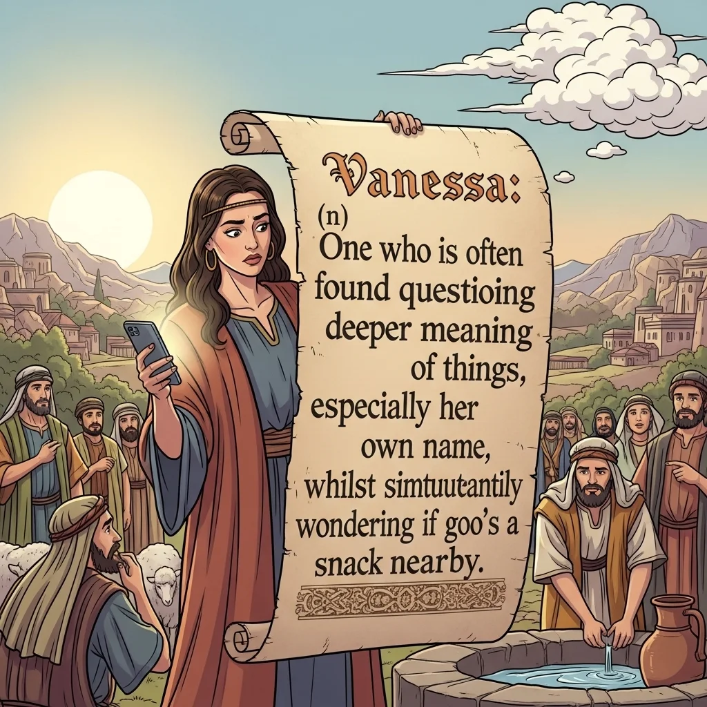 The Origin of the Name Vanessa