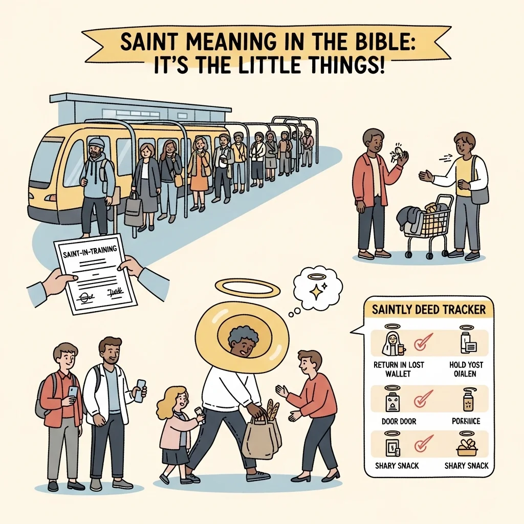 What Is the Saint Meaning in Bible