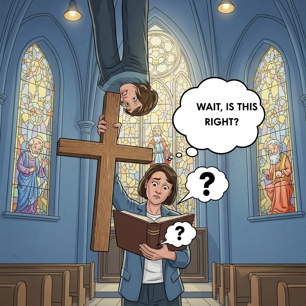 What Is the Upside Down Cross