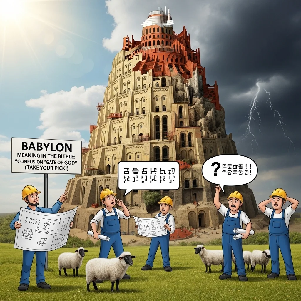 babylon meaning in bible