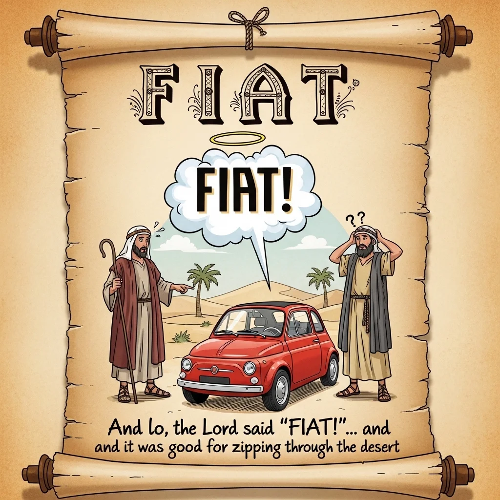 fiat meaning in bible