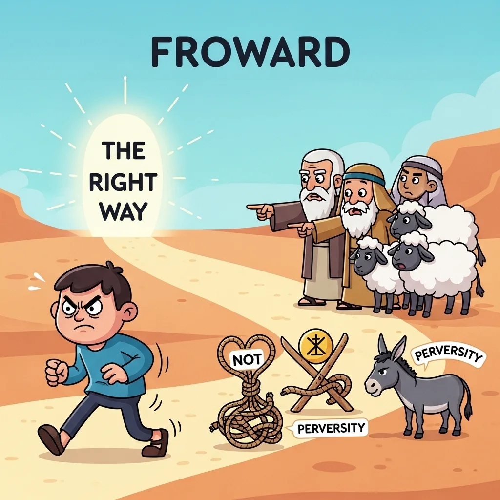 froward meaning in bible