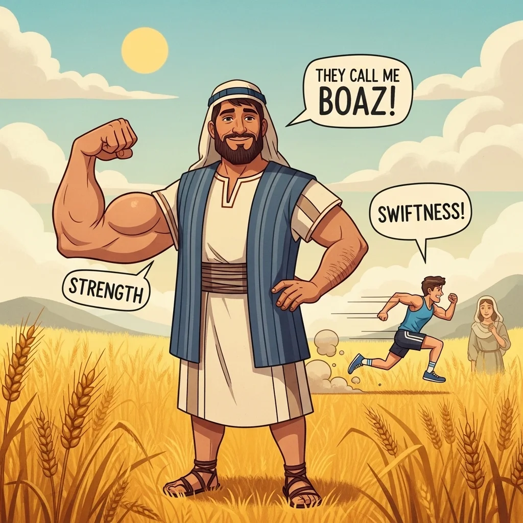 Detailed Explanation of Boaz Meaning in Bible
