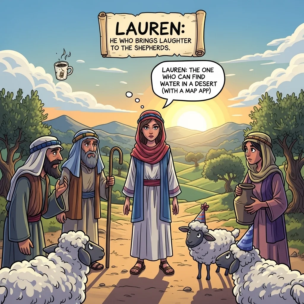 Is Lauren Mentioned in the Bible