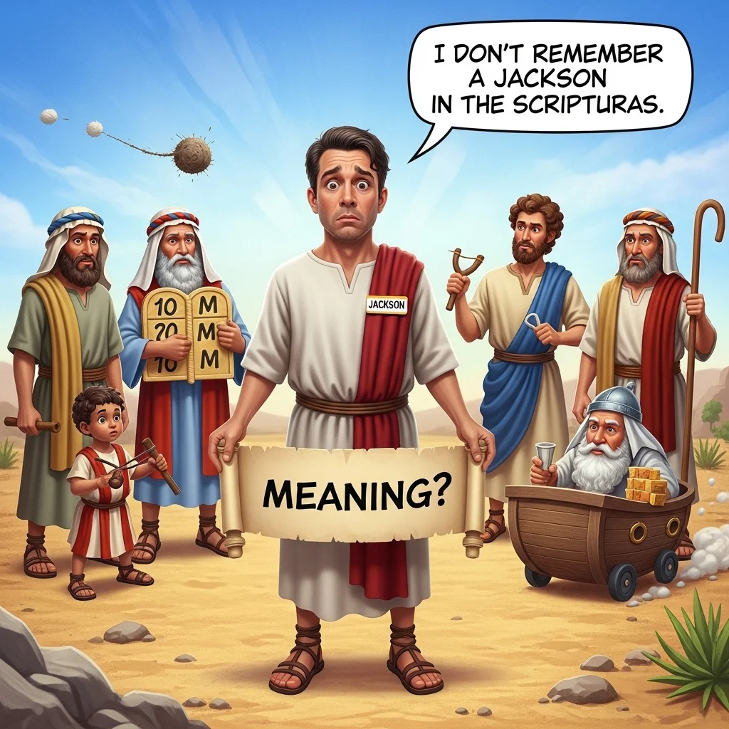 Origin and Biblical Background of Jackson