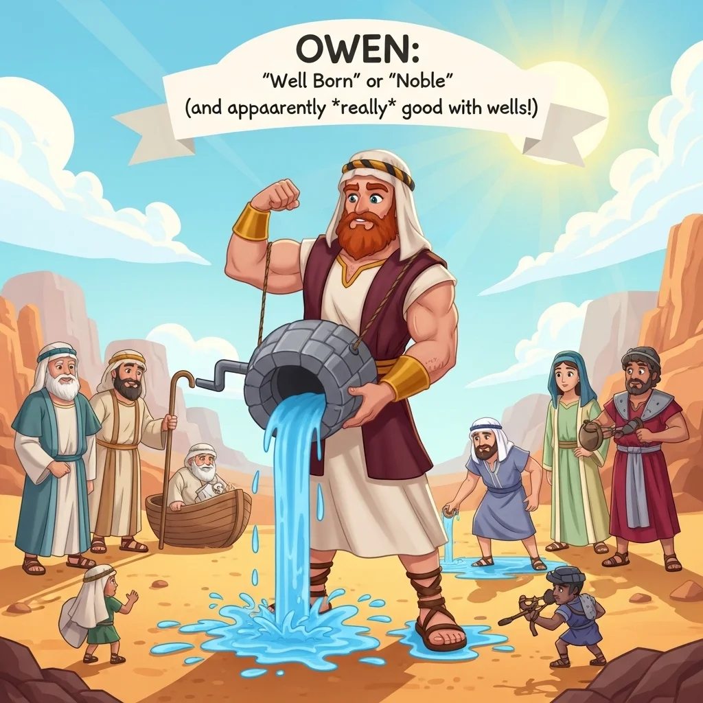 The Origin and Owen Meaning in Bible