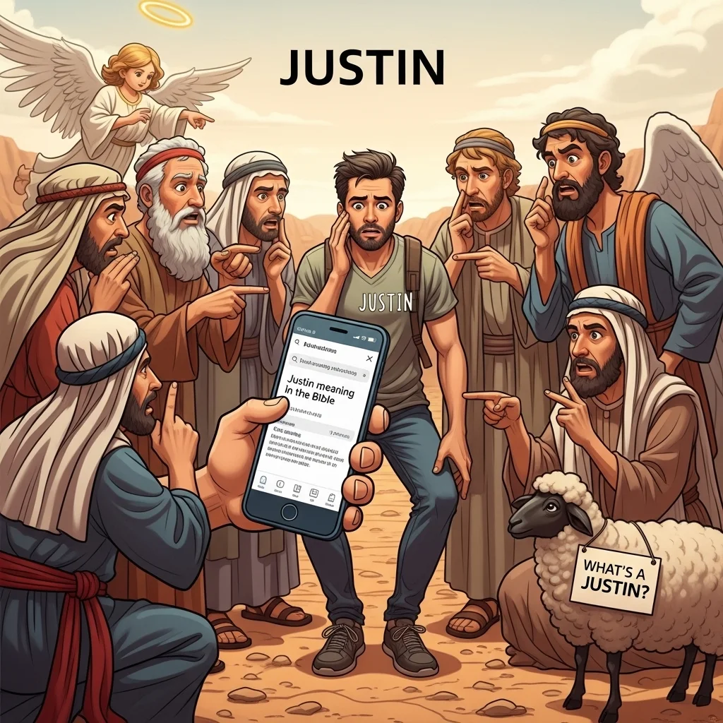 The Origin of the Name Justin