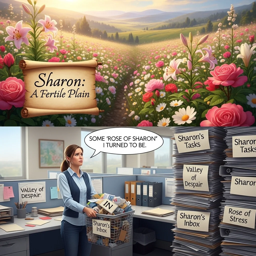 What Does Sharon Mean in the Bible