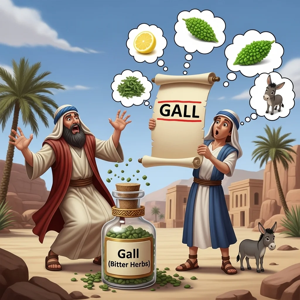 What is Gall A Literal and Biblical Explanation