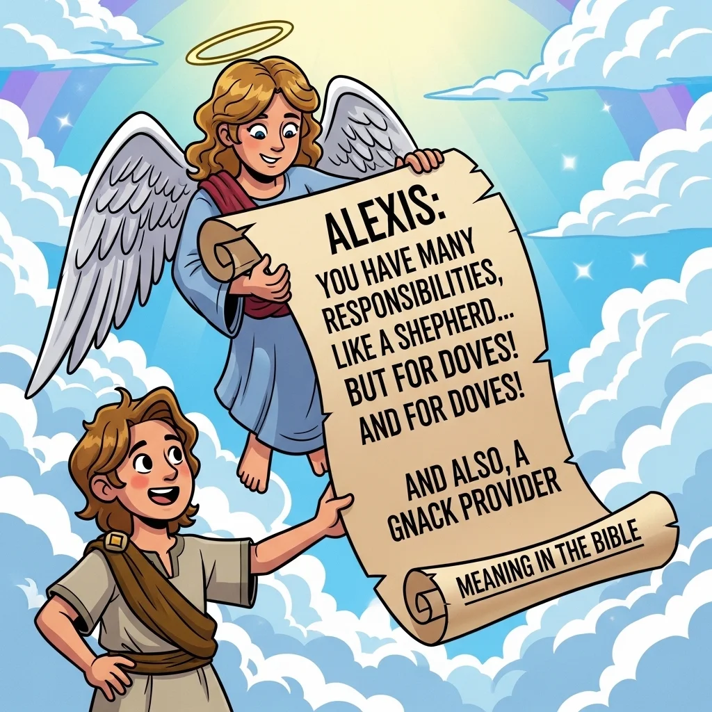 alexis meaning in bible