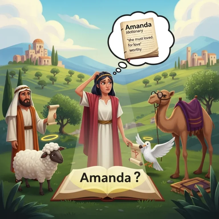 amanda meaning in bible