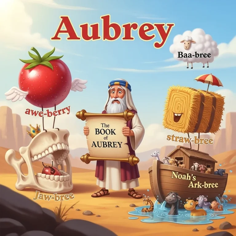 aubrey meaning in bible