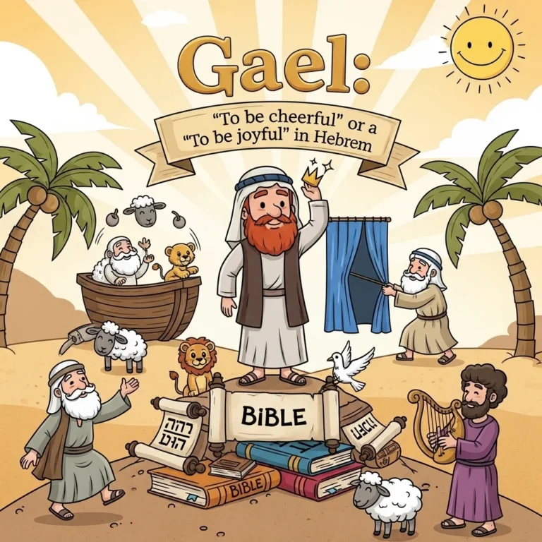 gael name meaning in bible