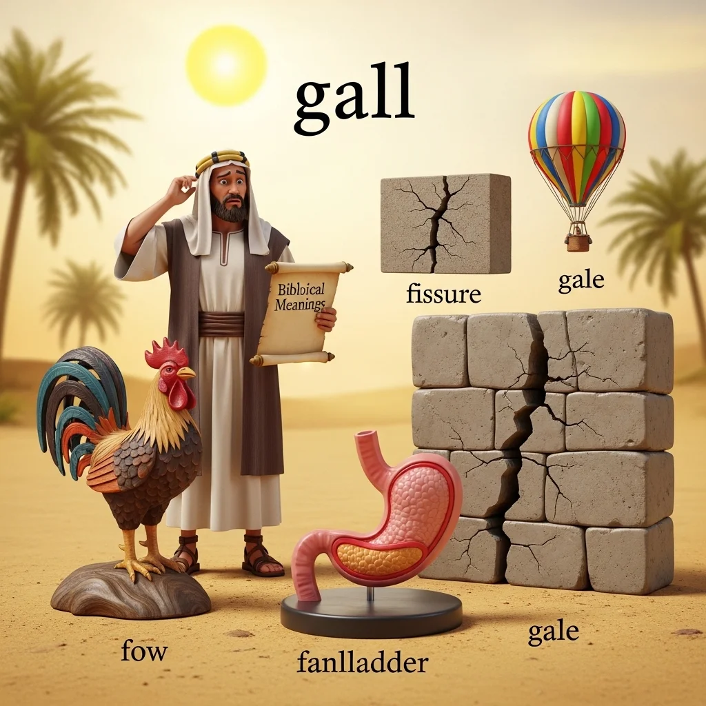 gall meaning in bible