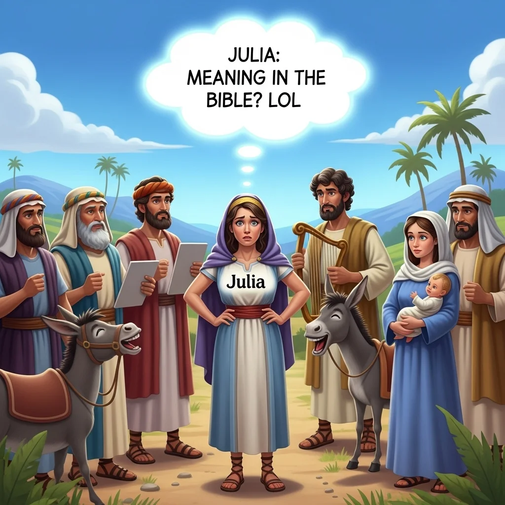 julia meaning in bible