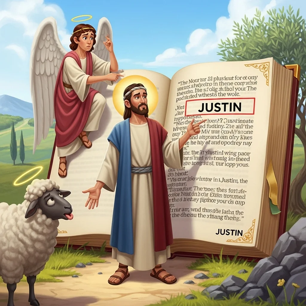 justin meaning in bible