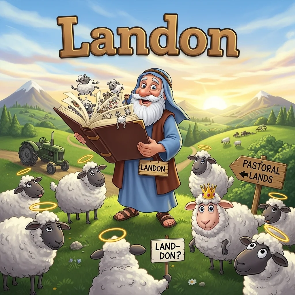 landon meaning in bible