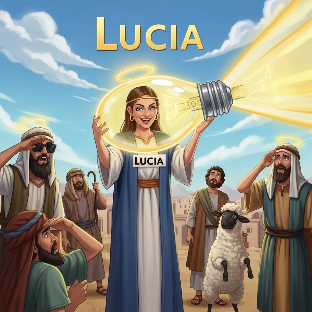 lucia meaning in bible