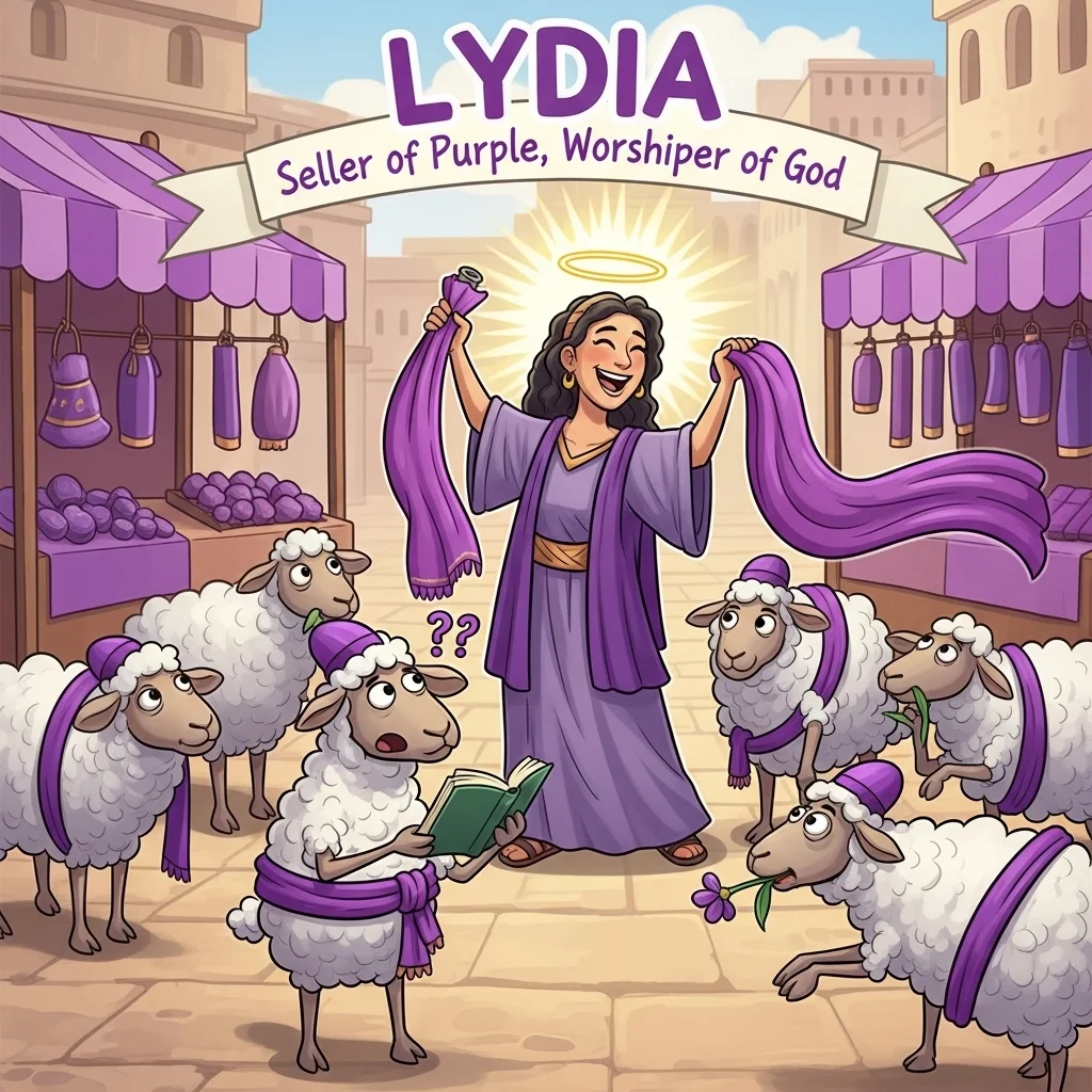 lydia meaning in bible