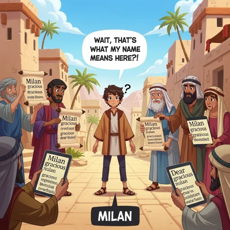 milan meaning in bible