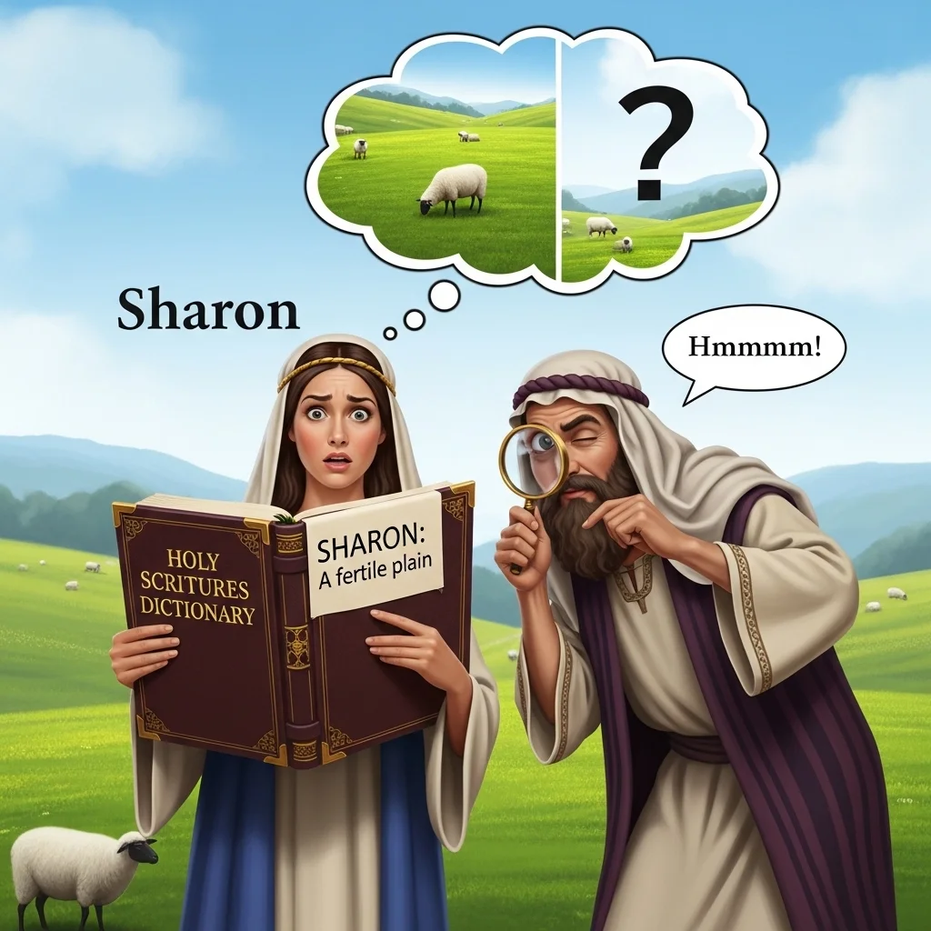 sharon meaning in bible