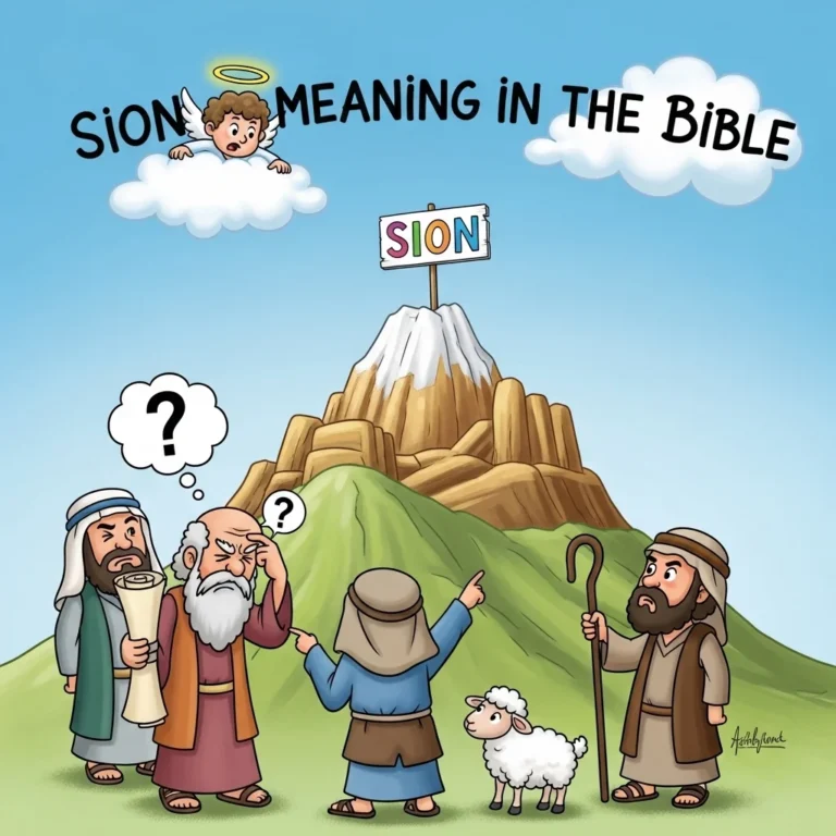 sion meaning in bible