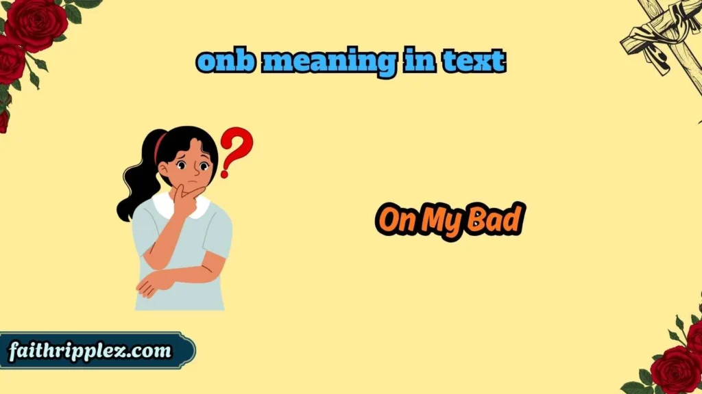onb meaning in text