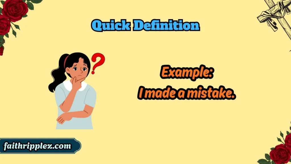 Quick Definition